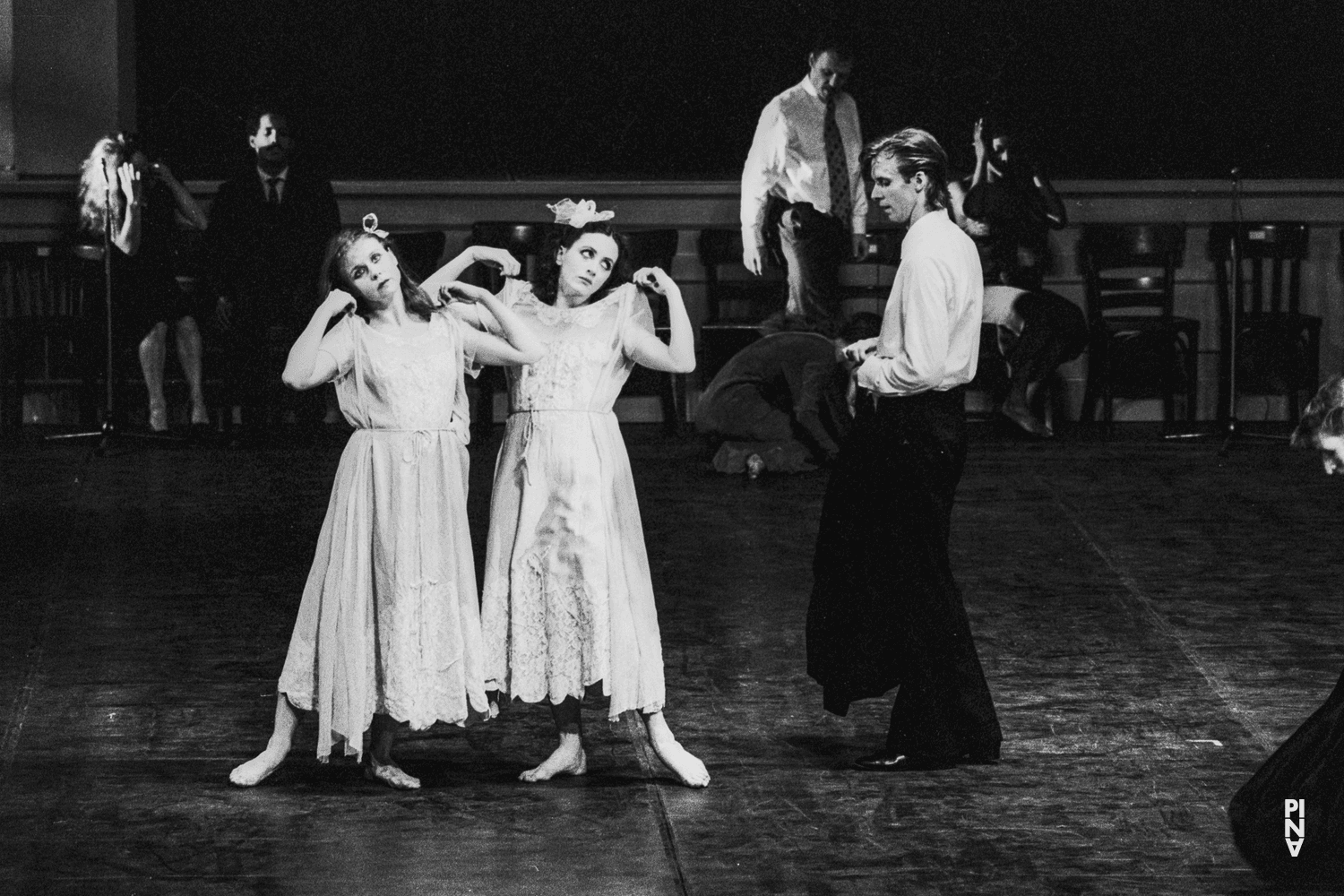 Gary Austin Crocker, Josephine Ann Endicott and Meryl Tankard in “Kontakthof” by Pina Bausch