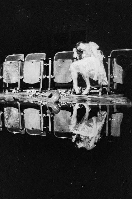 Josephine Ann Endicott in “He Takes Her by The Hand and Leads Her Into the Castle, The Others Follow” by Pina Bausch, season 1977/78