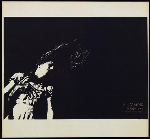 Affiche de « Tanzabend II » de Pina Bausch à Wuppertal, 27 avril 1991