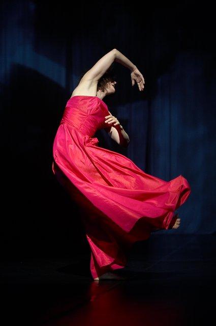 Nazareth Panadero dans « 'Sweet Mambo' » de Pina Bausch avec Tanztheater Wuppertal au Schauspielhaus Wuppertal (Allemagne), 29 mai 2008