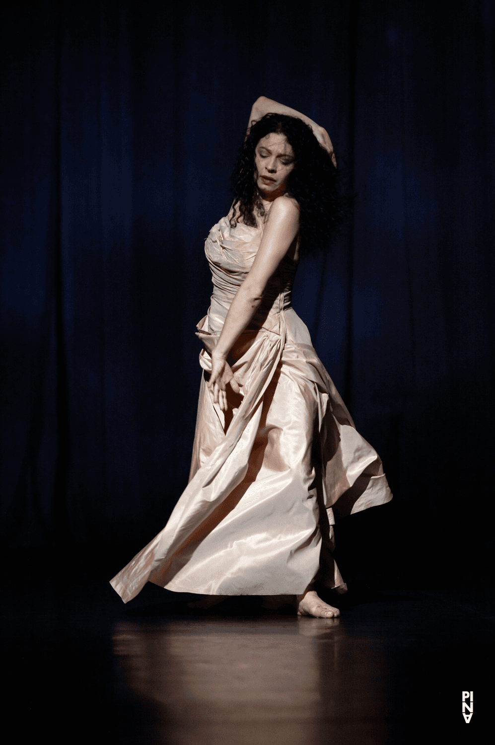 Aida Vainieri in “'Sweet Mambo'” by Pina Bausch with Tanztheater Wuppertal at Schauspielhaus Wuppertal (Germany), May 29, 2008