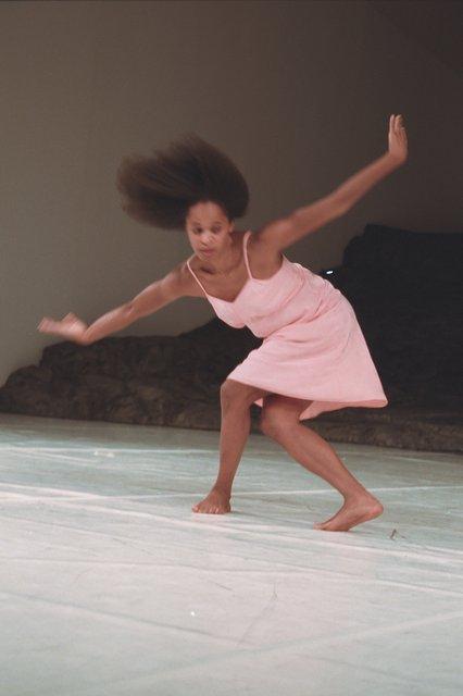 Regina Advento in “Masurca Fogo” by Pina Bausch with Tanztheater Wuppertal at Aalto Theater Essen (Germany), Nov. 22, 2008