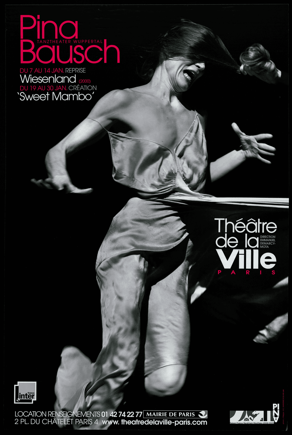 Poster: Laurent Philippe © Pina Bausch Foundation, Photo: Laurent Philippe