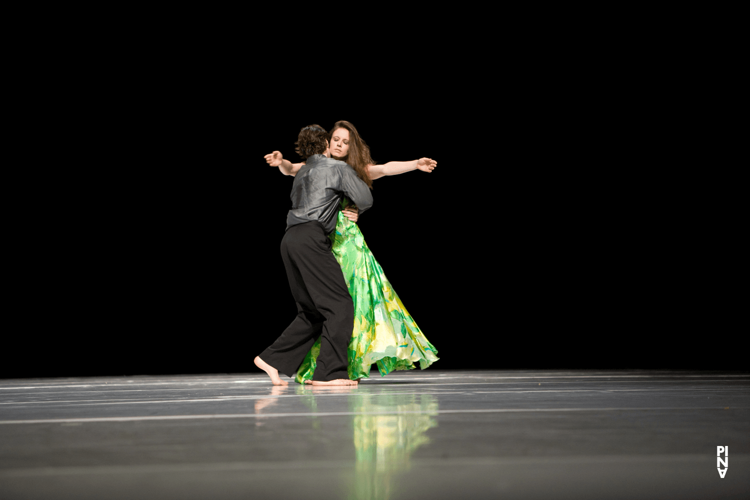 Thusnelda Mercy in “"... como el musguito en la piedra, ay si, si, si ..." (Like Moss on the Stone)” by Pina Bausch with Tanztheater Wuppertal at Opernhaus Wuppertal (Germany), June 11, 2009