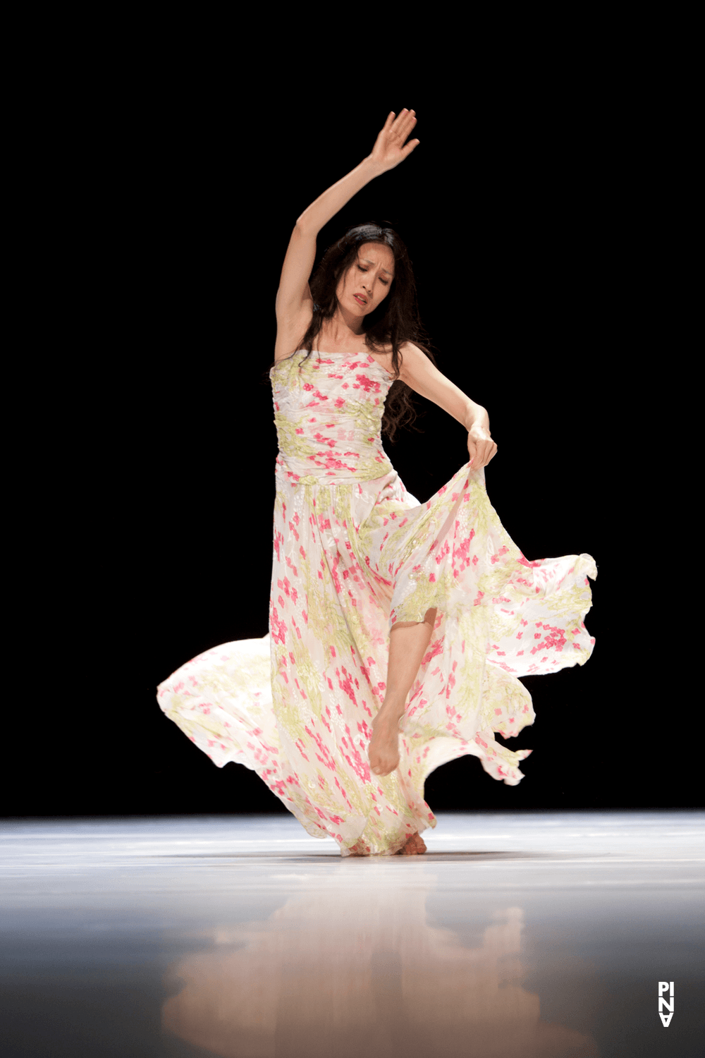 Nayoung Kim in “"... como el musguito en la piedra, ay si, si, si ..." (Like Moss on the Stone)” by Pina Bausch with Tanztheater Wuppertal at Opernhaus Wuppertal (Germany), June 2, 2011