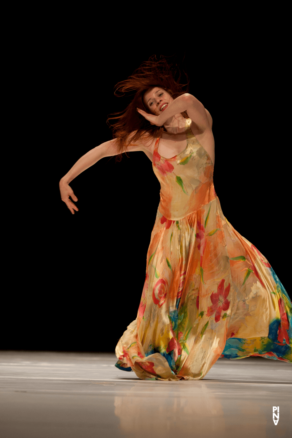 Anna Wehsarg in “"... como el musguito en la piedra, ay si, si, si ..." (Like Moss on the Stone)” by Pina Bausch with Tanztheater Wuppertal at Opernhaus Wuppertal (Germany), June 2, 2011