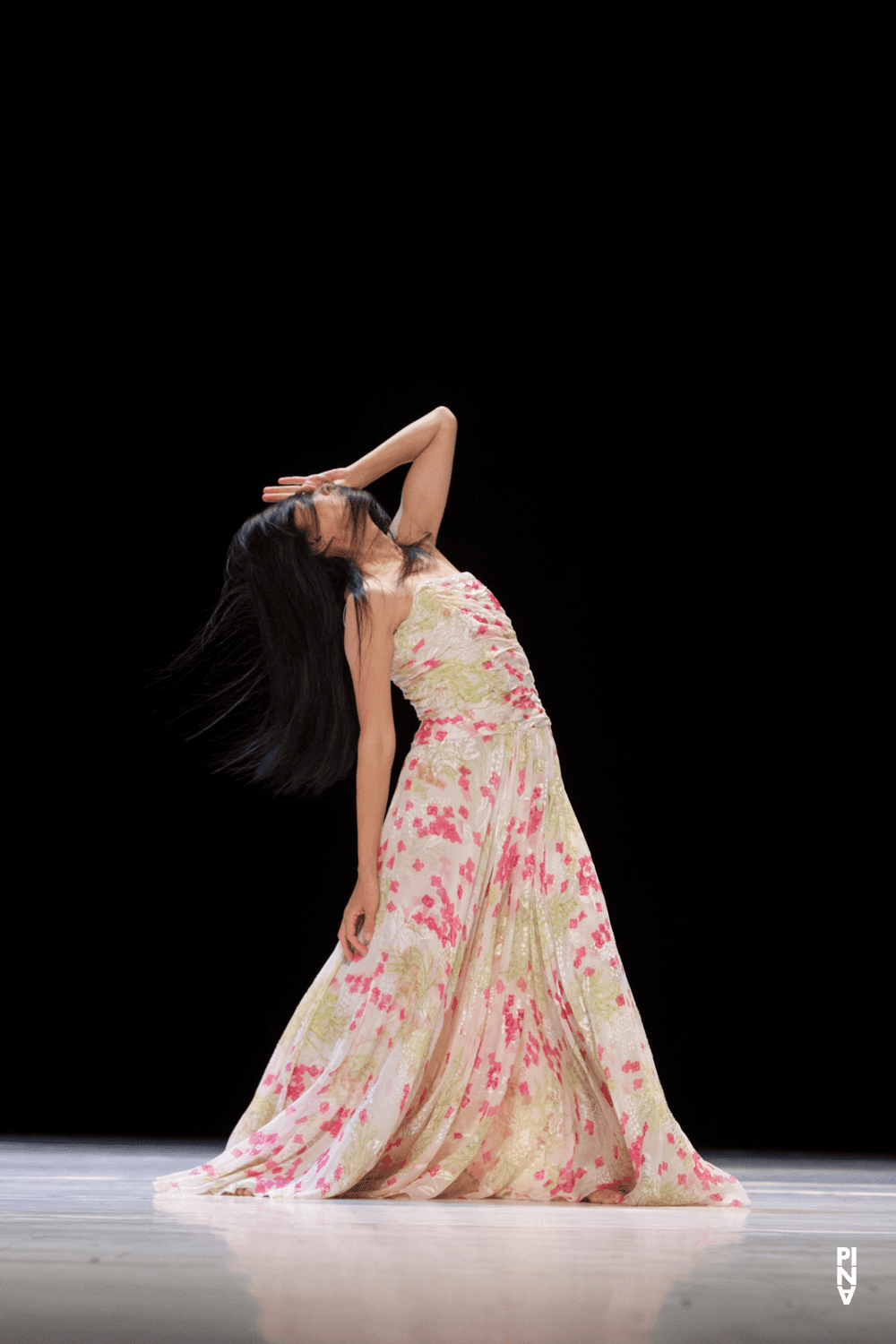 Nayoung Kim in “"... como el musguito en la piedra, ay si, si, si ..." (Like Moss on the Stone)” by Pina Bausch with Tanztheater Wuppertal at Opernhaus Wuppertal (Germany), Sept. 25, 2014