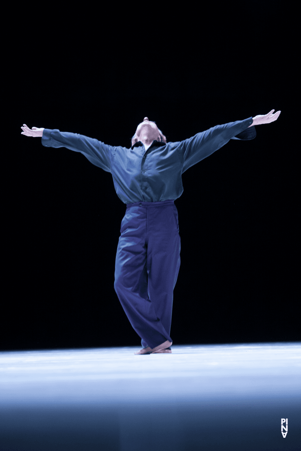 Dominique Mercy in “"... como el musguito en la piedra, ay si, si, si ..." (Like Moss on the Stone)” by Pina Bausch with Tanztheater Wuppertal at Opernhaus Wuppertal (Germany), Sept. 25, 2014