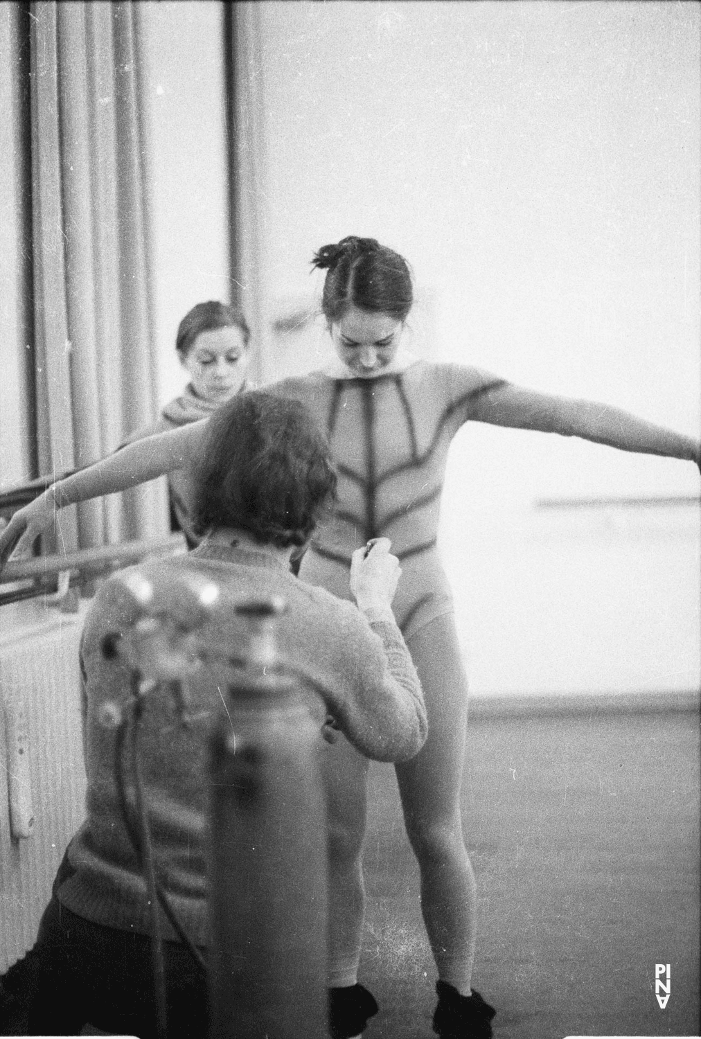 Christian Piper, Fridel Deharde and Erika Fabry in “Nachnull (After Zero)” by Pina Bausch