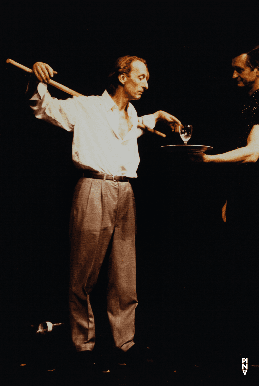 Dominique Mercy and Jan Minařík in “Nur Du (Only You)” by Pina Bausch