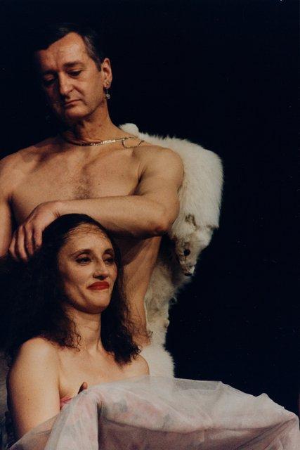 Jan Minařík and Nazareth Panadero in “Nur Du (Only You)” by Pina Bausch, May 11, 1996