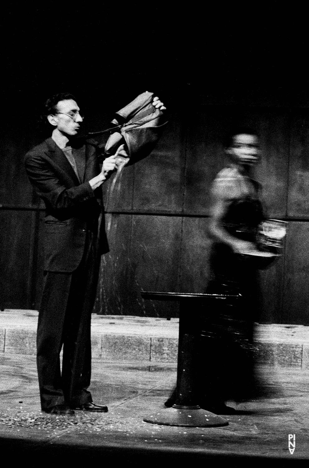 Quincella Swyningan and Jean Laurent Sasportes in “Palermo Palermo” by Pina Bausch