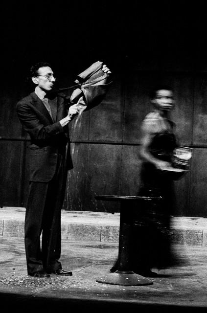 Quincella Swyningan and Jean Laurent Sasportes in “Palermo Palermo” by Pina Bausch