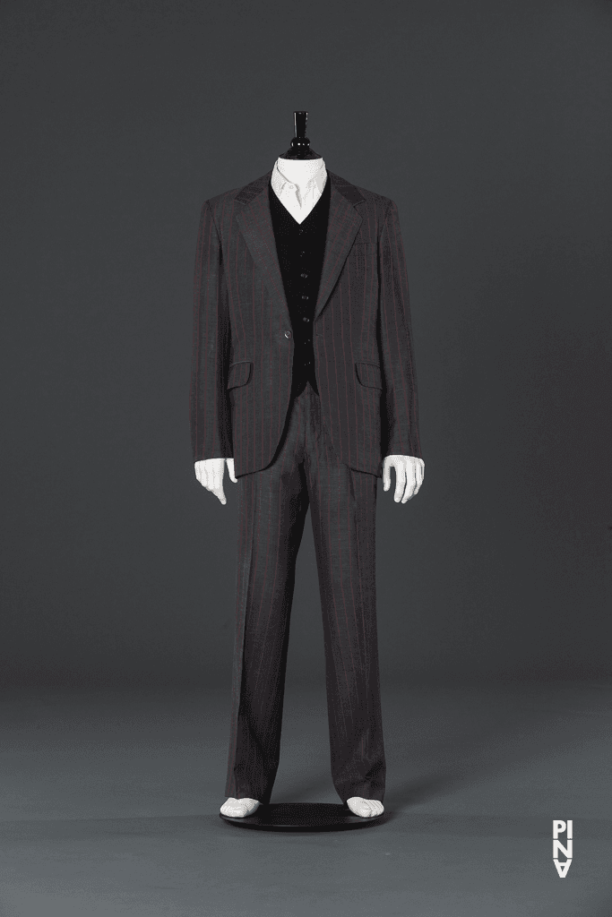 Suit worn by Bernd Uwe Marszan in “Palermo Palermo” by Pina Bausch