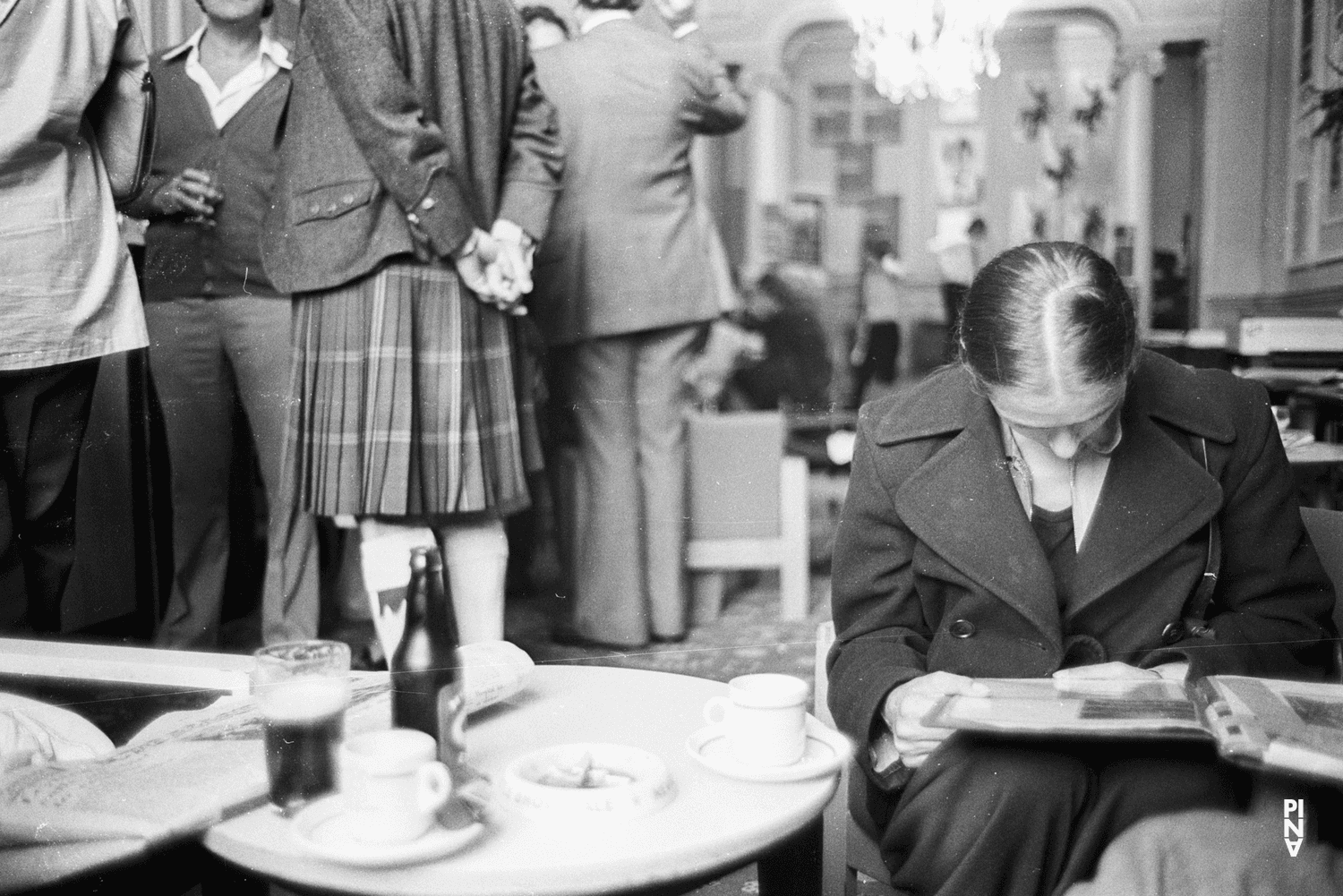 Pina Bausch in “The Rite of Spring” by Pina Bausch with Tanztheater Wuppertal at Royal Lyceum Theatre Edinburgh (Scotland), 08/28/1978 – 08/30/1978