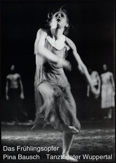 Poster for “The Rite of Spring” by Pina Bausch