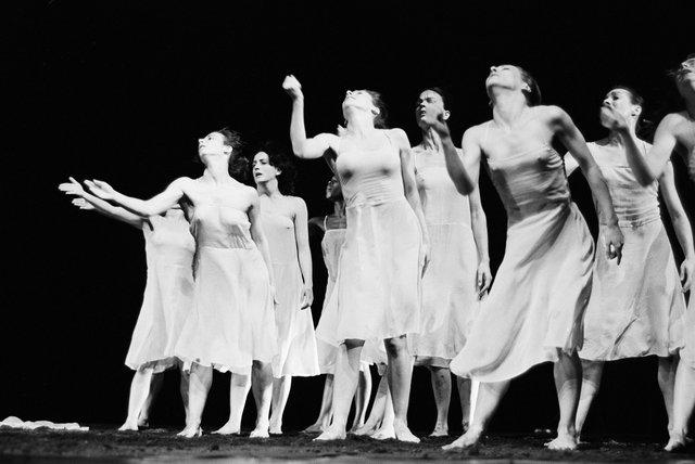 “The Rite of Spring” by Pina Bausch at FORUM Leverkusen, season 1978/79