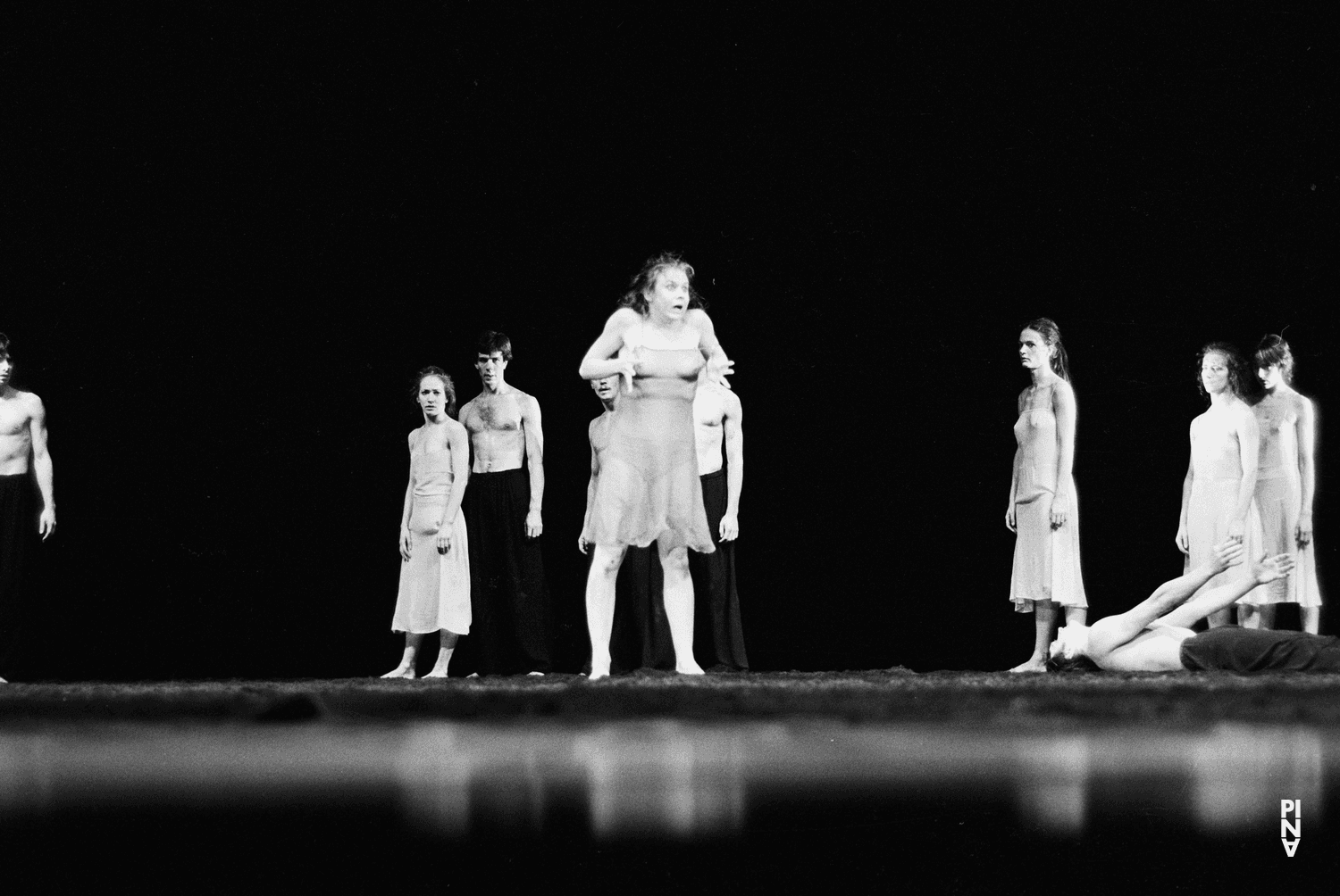 “The Rite of Spring” by Pina Bausch at FORUM Leverkusen, season 1978/79