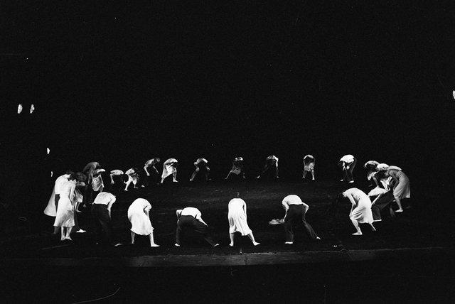 “The Rite of Spring” by Pina Bausch at Opernhaus Wuppertal, season 1981/82