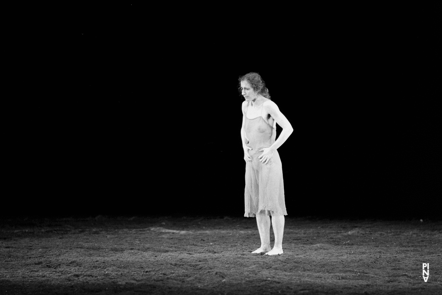 Beatrice Libonati in “The Rite of Spring” by Pina Bausch at Opernhaus Wuppertal, season 1981/82