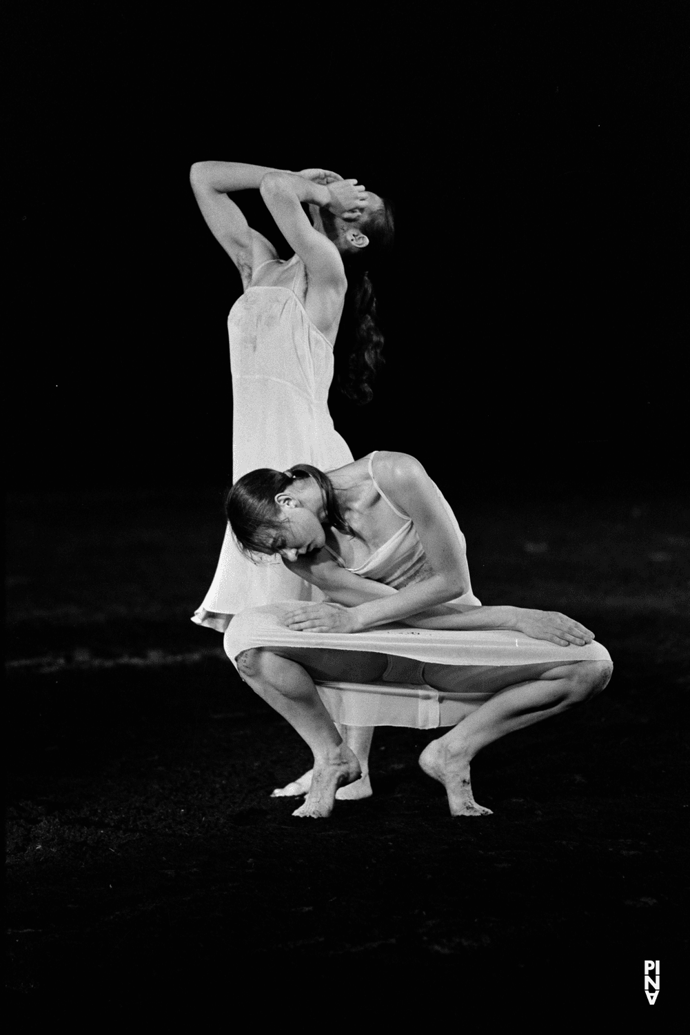 Héléna Pikon in “The Rite of Spring” by Pina Bausch at Opernhaus Wuppertal, season 1981/82