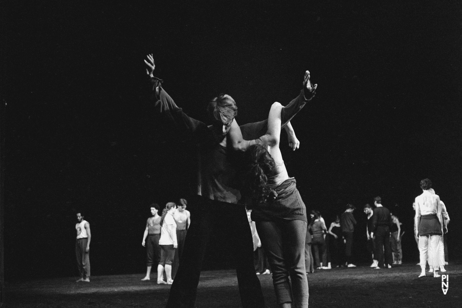 Dominique Mercy in „Das Frühlingsopfer“ von Pina Bausch, Spielzeit 1983/84
