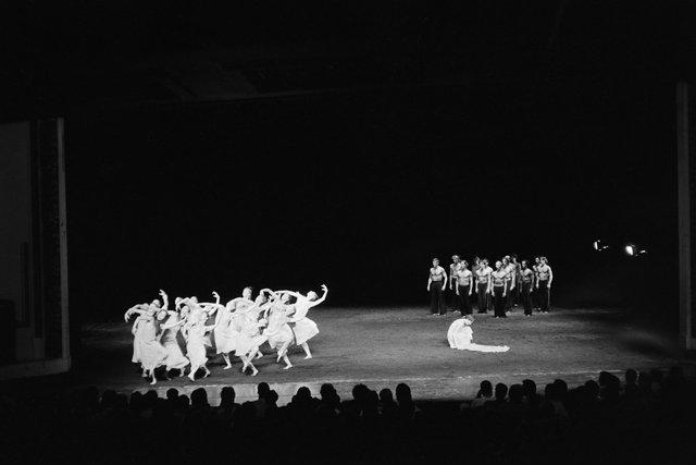 “The Rite of Spring” by Pina Bausch at BAM New York, season 1983/84