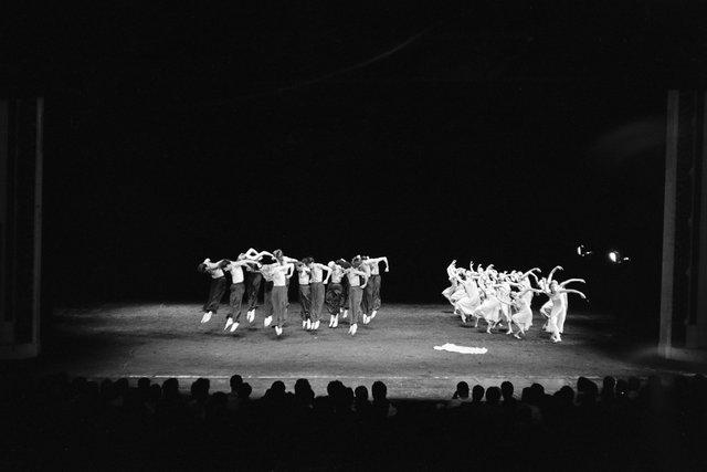 „Das Frühlingsopfer“ von Pina Bausch in der BAM New York, Spielzeit 1983/84