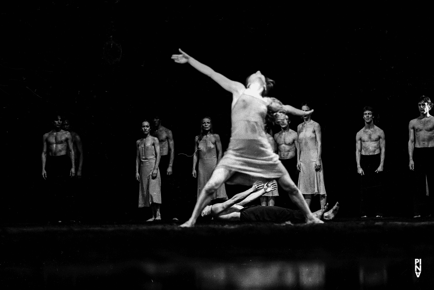 Photo de « Le Sacre du printemps » de Pina Bausch