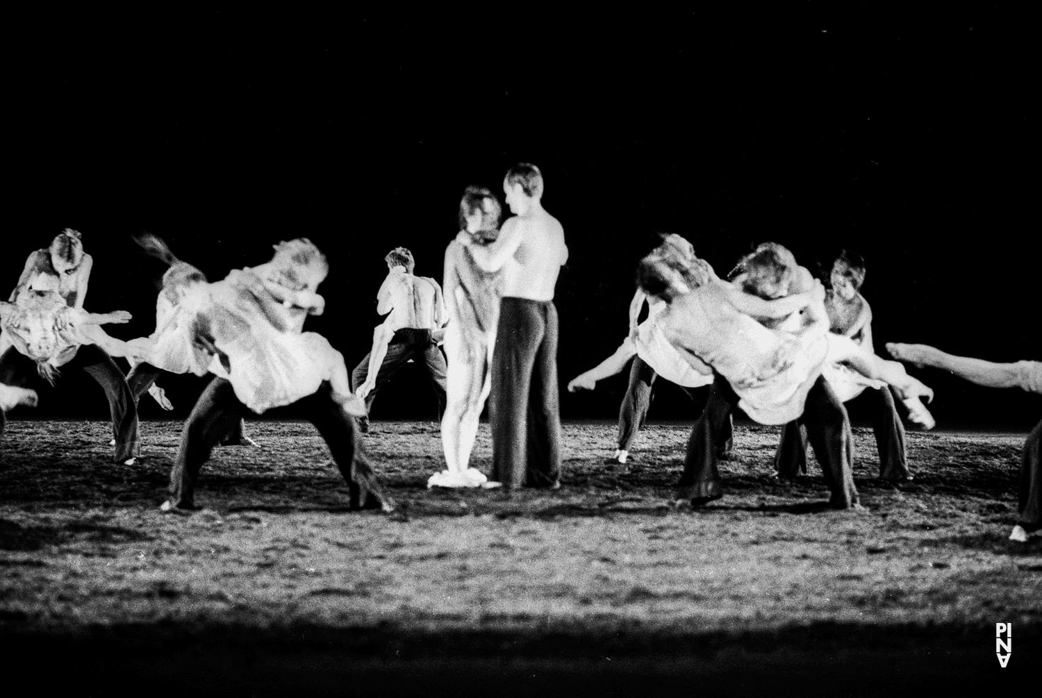 Jan Minařík and Malou Airaudo in “The Rite of Spring” by Pina Bausch