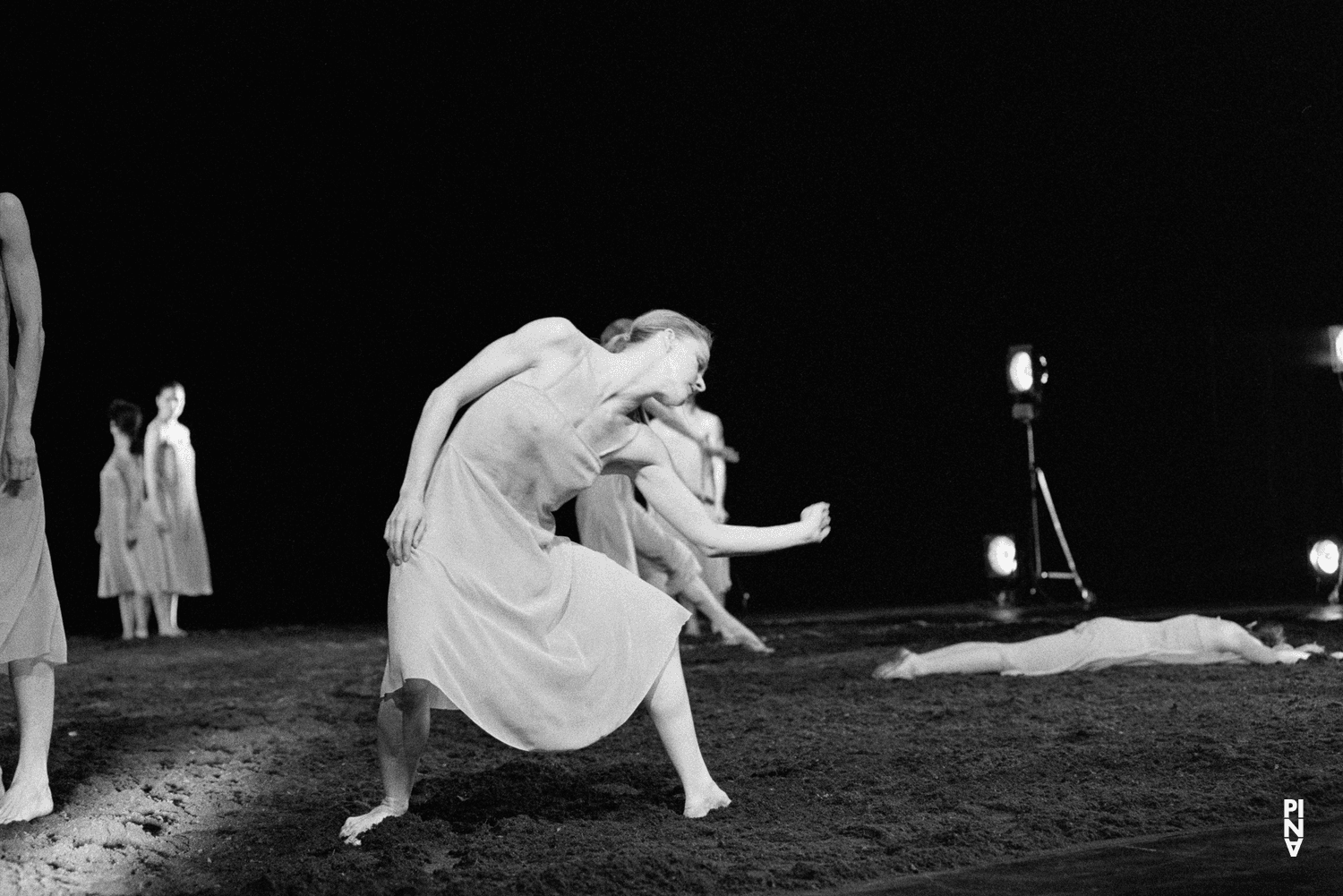 Barbara Kaufmann in “The Rite of Spring” by Pina Bausch at Opernhaus Wuppertal, season 1992/93