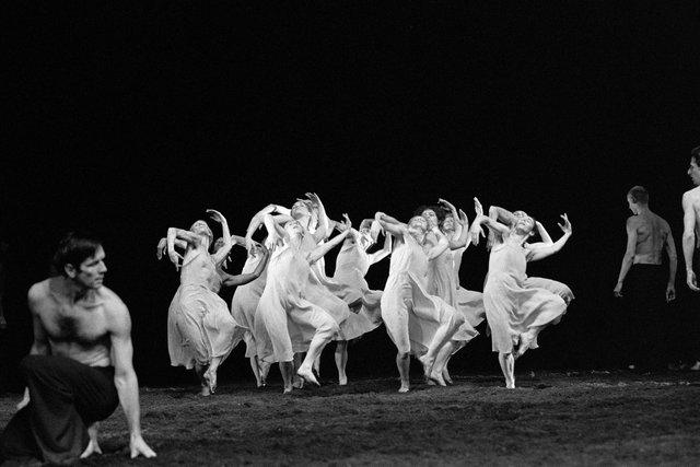 “The Rite of Spring” by Pina Bausch at Opernhaus Wuppertal, season 1992/93