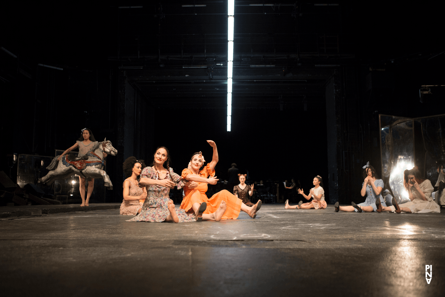“The Seven Deadly Sins” by Pina Bausch with Tanztheater Wuppertal at Opernhaus Wuppertal (Germany), Jan. 20, 2018