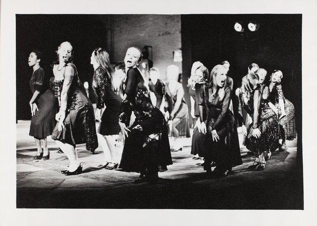 “The Seven Deadly Sins” by Pina Bausch at Opernhaus Wuppertal, season 1975/76