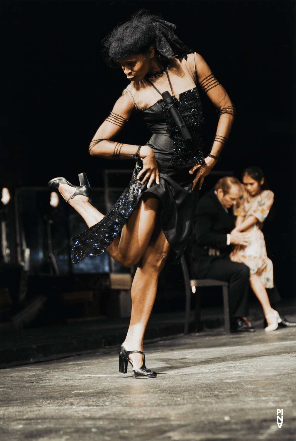Regina Advento, Marcus Bluhm and Ditta Miranda Jasjfi in “The Seven Deadly Sins” by Pina Bausch