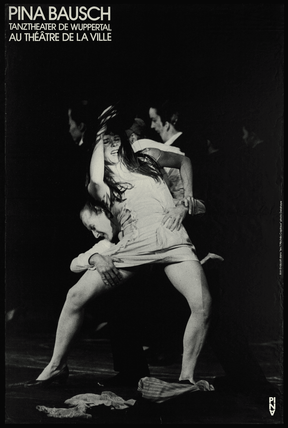 Poster for “The Seven Deadly Sins” by Pina Bausch (in Paris)