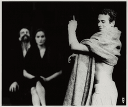 Geraldo Si Loureiro, Julie Anne Stanzak and Antonio Carallo in “Viktor” by Pina Bausch at Teatro La Fenice Venedig, May 5, 1992 | Photo: Katarina Rothfjell