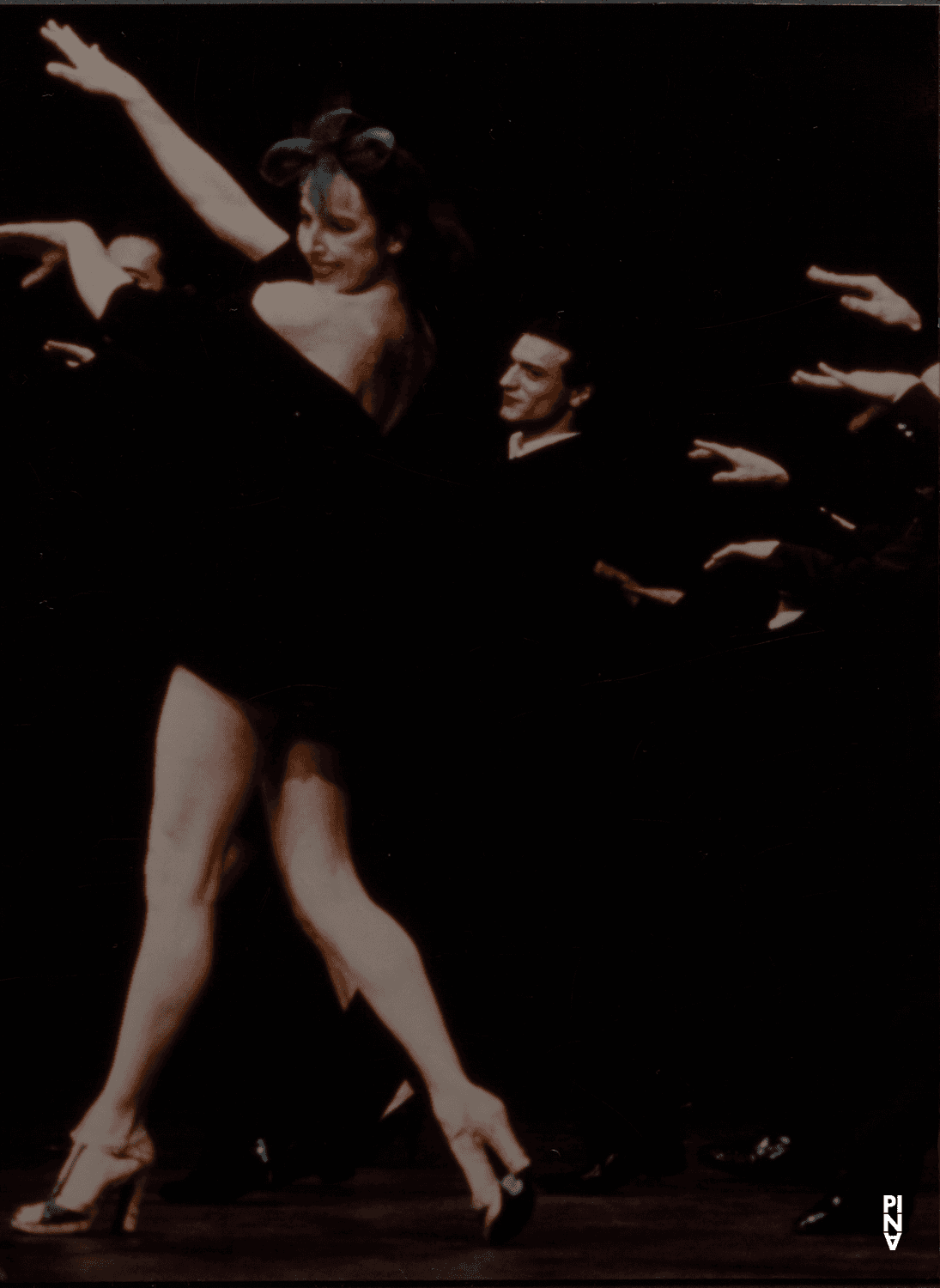 Anne Martin and Antonio Carallo in “Viktor” by Pina Bausch at Teatro La Fenice Venedig, season 1991/92