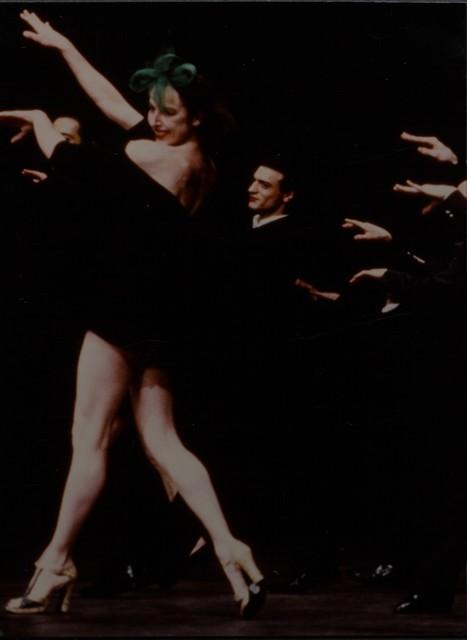 Anne Martin und Antonio Carallo in „Viktor“ von Pina Bausch im Teatro La Fenice Venedig, Spielzeit 1991/92