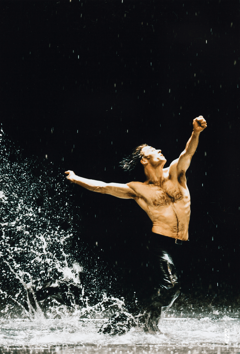 Rainer Behr in “Vollmond (Full Moon)” by Pina Bausch, May 11, 2006