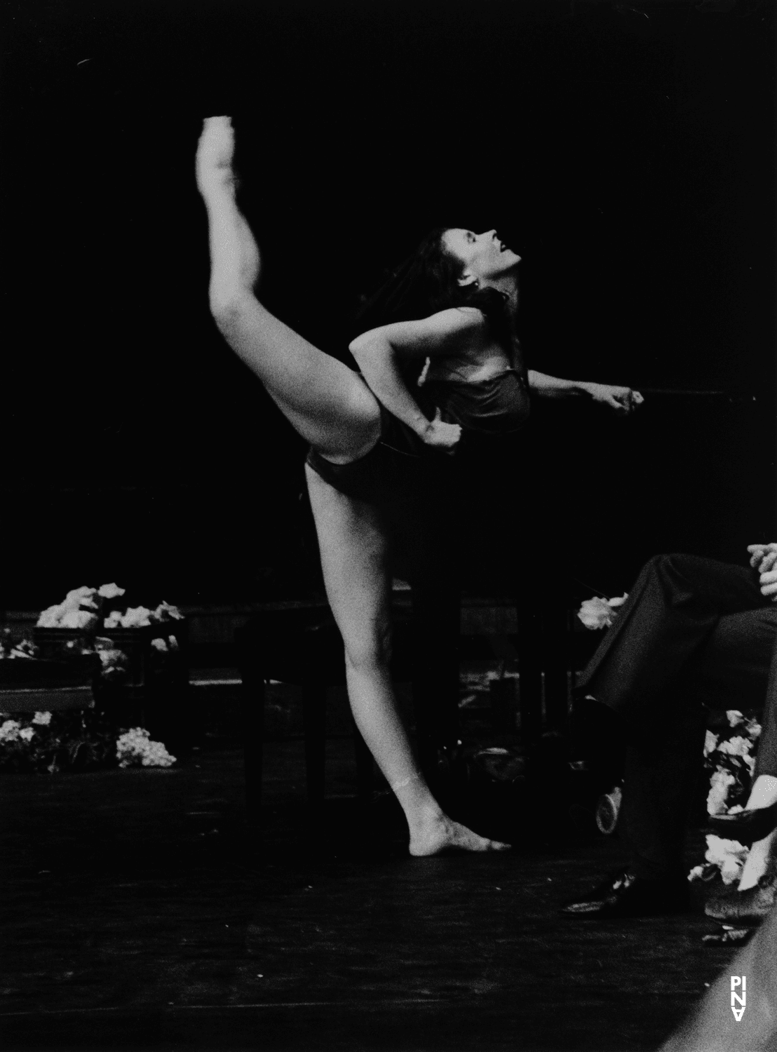 Josephine Ann Endicott dans « Walzer » de Pina Bausch au Koninklijk Theater Carré Amsterdam, saison 1981/82