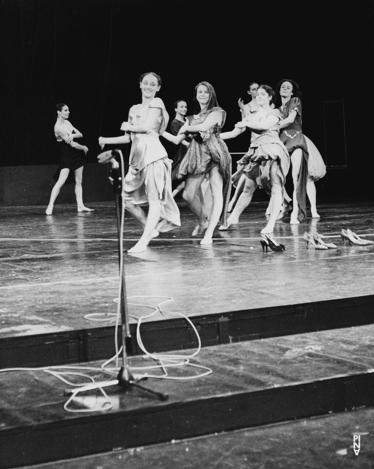 „Walzer“ von Pina Bausch im Koninklijk Theater Carré Amsterdam, Spielzeit 1981/82