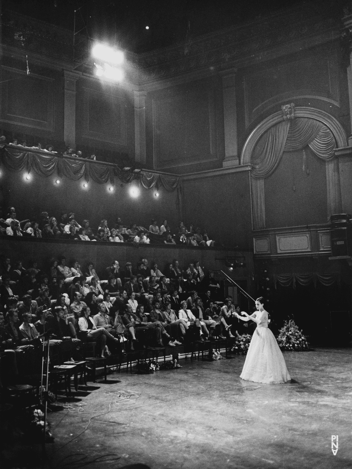 Meryl Tankard in “Walzer” by Pina Bausch at Koninklijk Theater Carré Amsterdam, season 1981/82