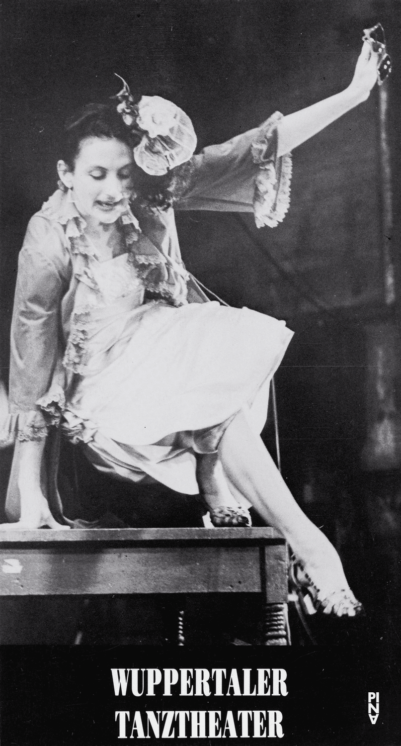 Programme pour « 1980 – Une pièce de Pina Bausch » de Pina Bausch avec Tanztheater Wuppertal à Melbourne, 22 mars 1982 – 27 mars 1982