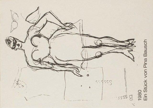 Booklet for “1980 – A Piece by Pina Bausch” by Pina Bausch with Tanztheater Wuppertal in in Wuppertal, May 18, 1980