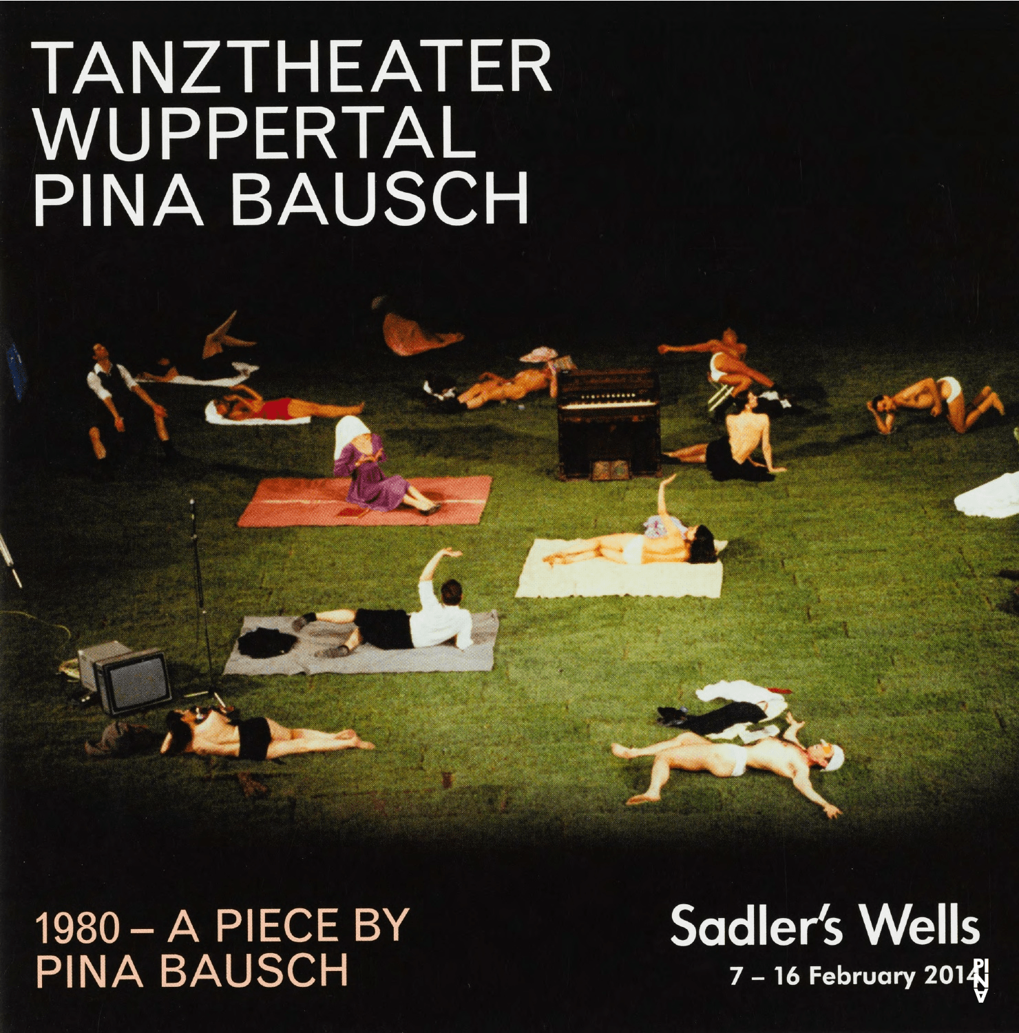 Booklet for “1980 – A Piece by Pina Bausch” by Pina Bausch with Tanztheater Wuppertal in in London, 02/07/2014 – 02/16/2014