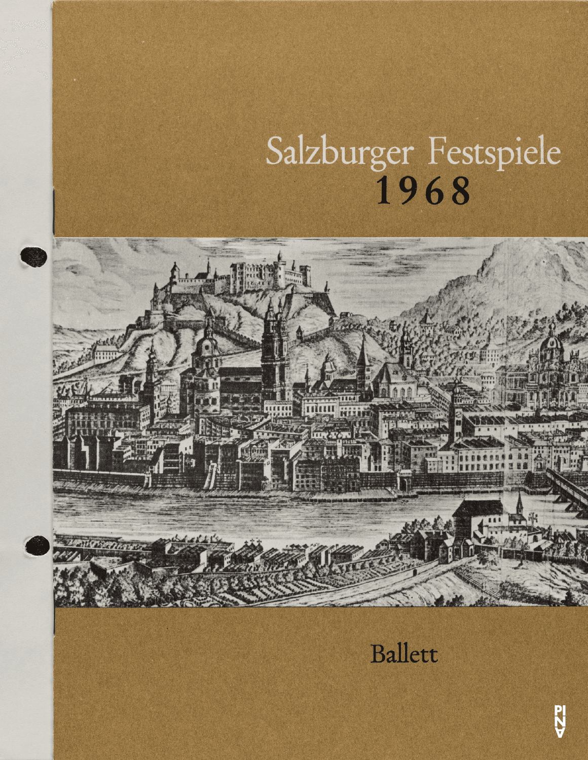Booklet for performances in Salzburg
