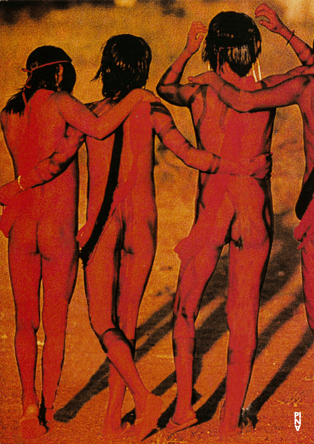 Programmheft zu „Água“ von Pina Bausch mit Tanztheater Wuppertal in Wuppertal, 12. Mai 2001