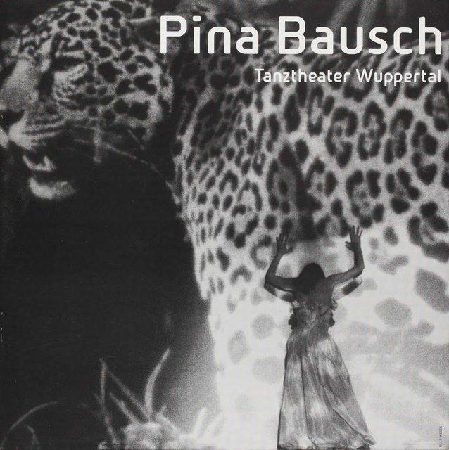 Programme pour « Água » de Pina Bausch avec Tanztheater Wuppertal à Lisbonne, 9 jan. 2003 – 11 jan. 2003