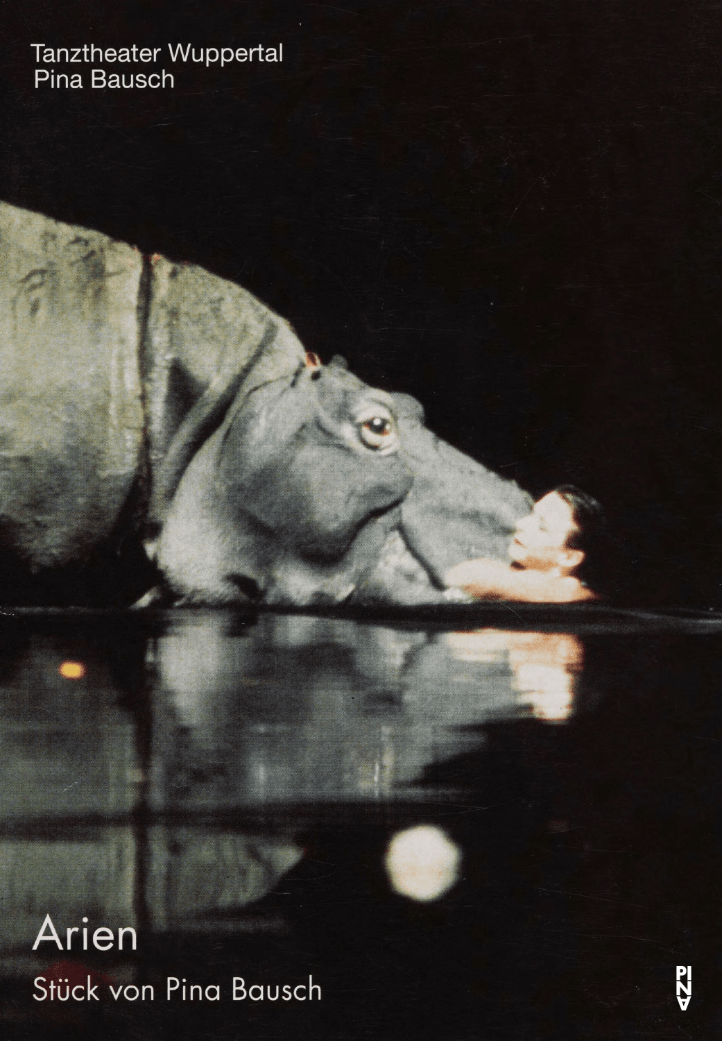 Programme pour « Arien » de Pina Bausch avec Tanztheater Wuppertal à Wuppertal, 18 mai 2017 – 28 mai 2017